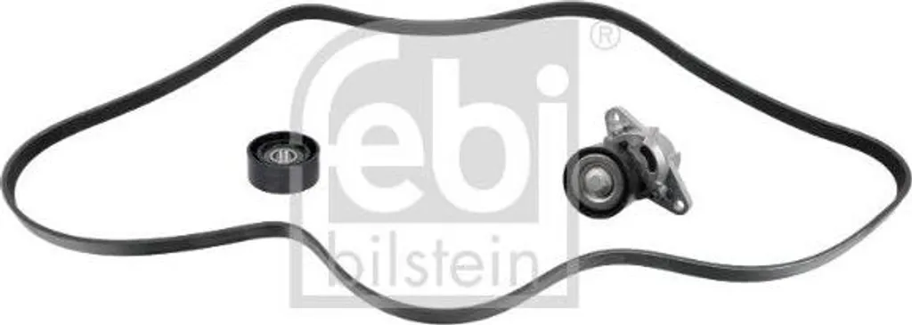 Set Cinghie Servizi Febi 183565 Compatibile 7701477517 - Qualità Tedesca