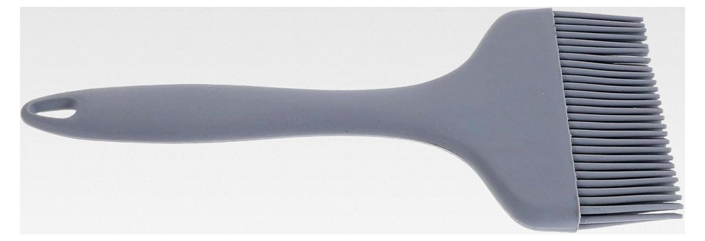Hitzebeständiger Silikonpinsel für Öl und Soßen mit großem Bürstenkopf, lebensmittelecht für Grillen, Backen und Braten