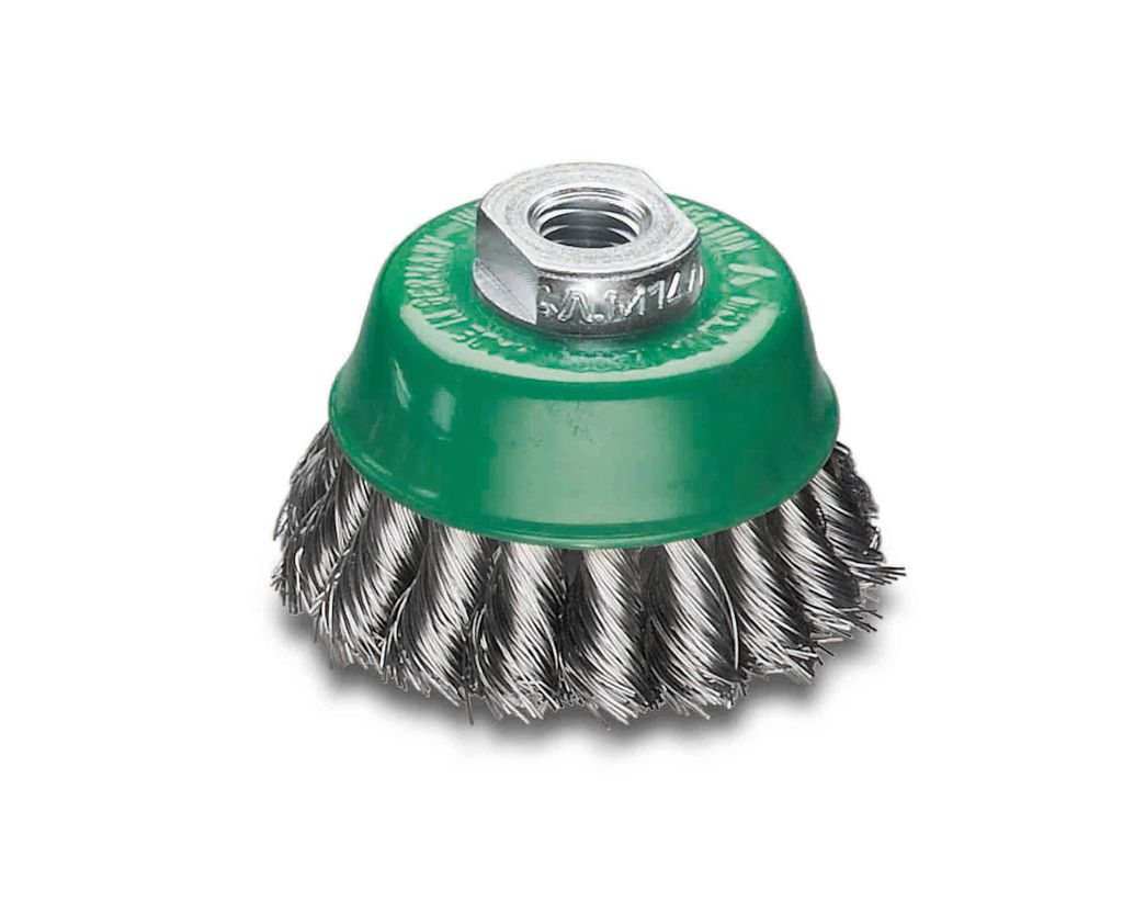Lessmann Topfbürste Edelstahl gezopft 65x0,5mm