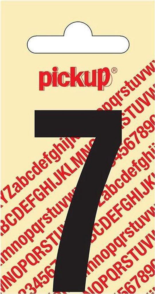 Sticker Nobel Sticker schwarze Nummer 7 Pickup