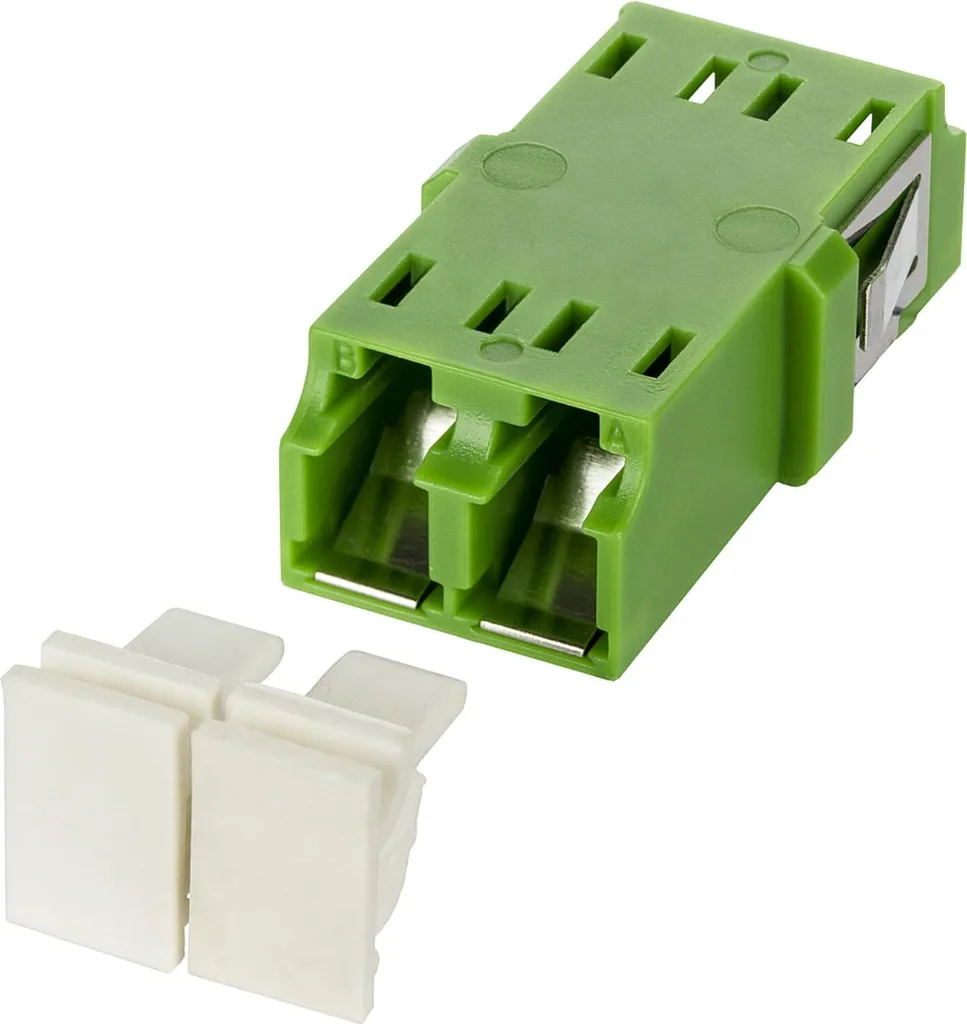 Coupleur LC-D APC Metz Connect pour installation réseau fibre monomode