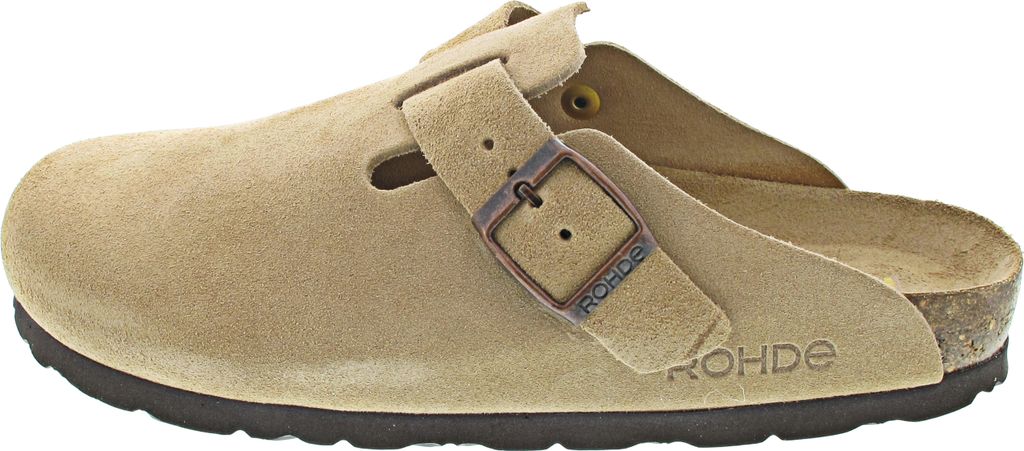 Rohde 6071-14 Damenpantolette, Glogs, Leder, Natur (Beige), Produktbild 