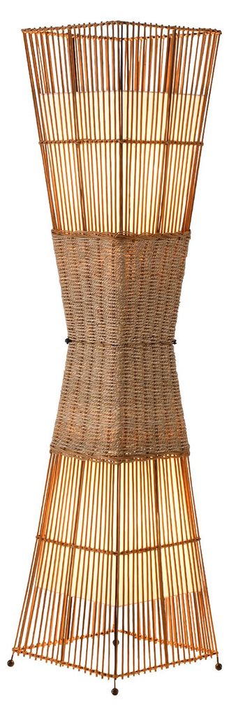 Stehleuchte SKOV 35079 – Natürliche Bambus-Rattan-Lampe Produktbild 