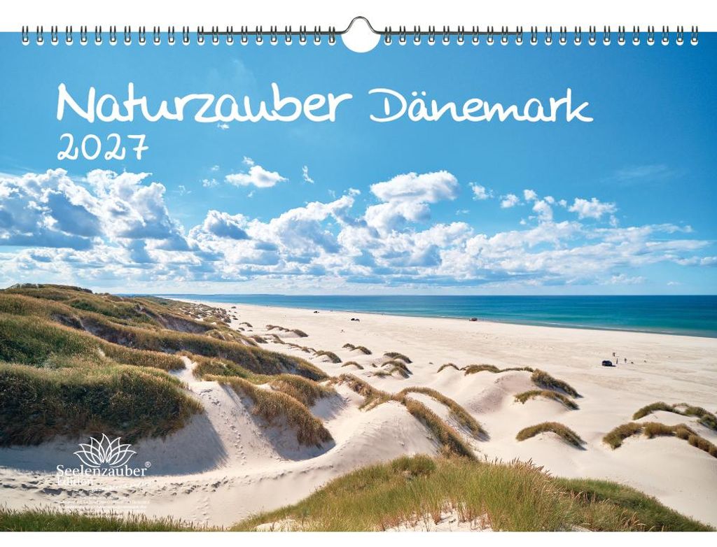 Naturzauber Dänemark DIN A3 Kalender für 2027 Natur Reise Land Urlaub - Seelenzauber