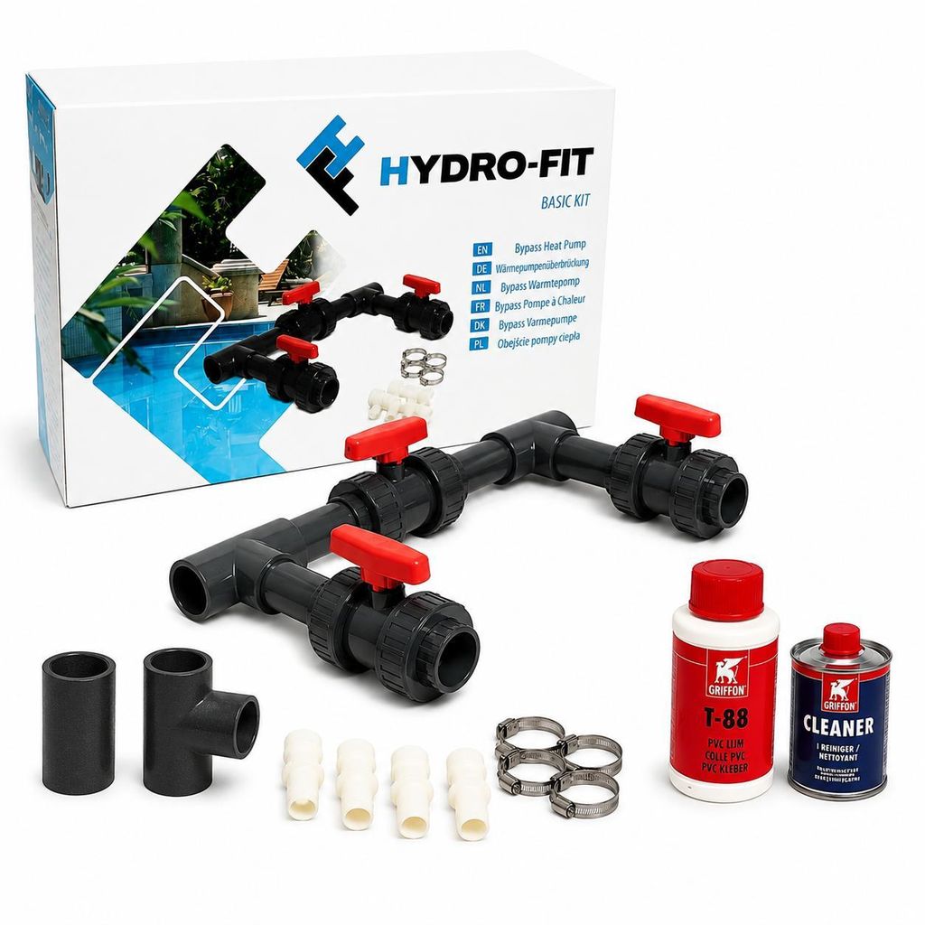 COIL Bypass-Kit für Schwimmbad-Wärmepumpen, universelles Produktbild 