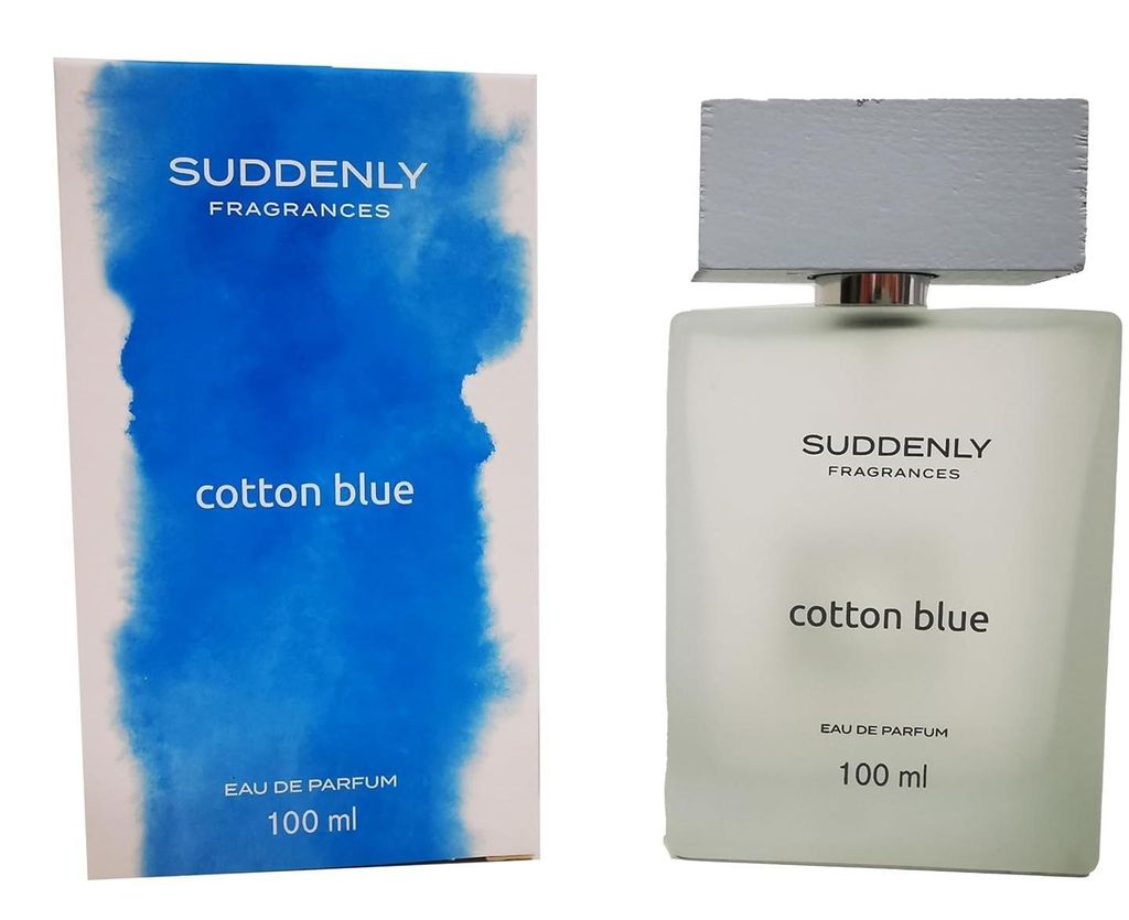 Suddenly Baumwolle Blue  Eau de Parfum  Natural Spray  Produktbild 