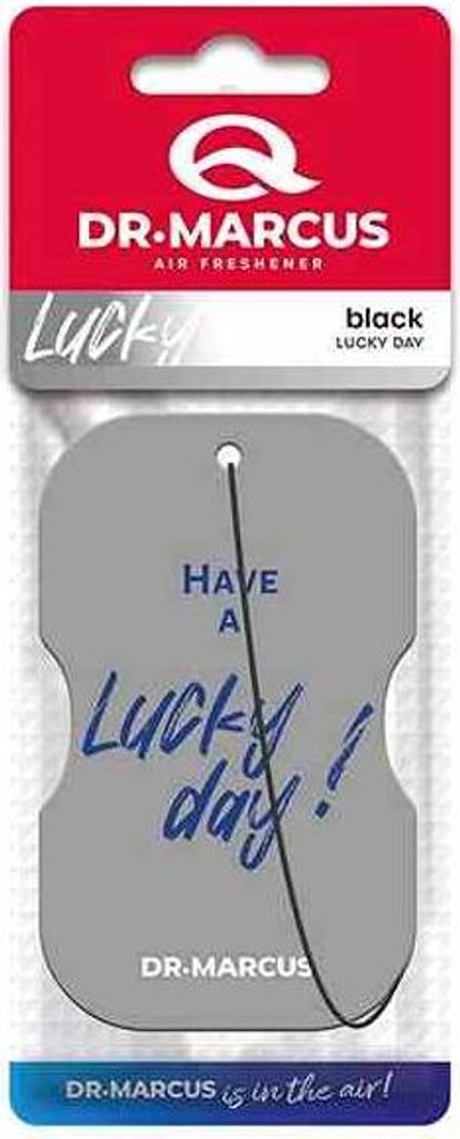 Auto-Lufterfrischer Celulose Lucky Day, Schwarz – Entspannender Duft