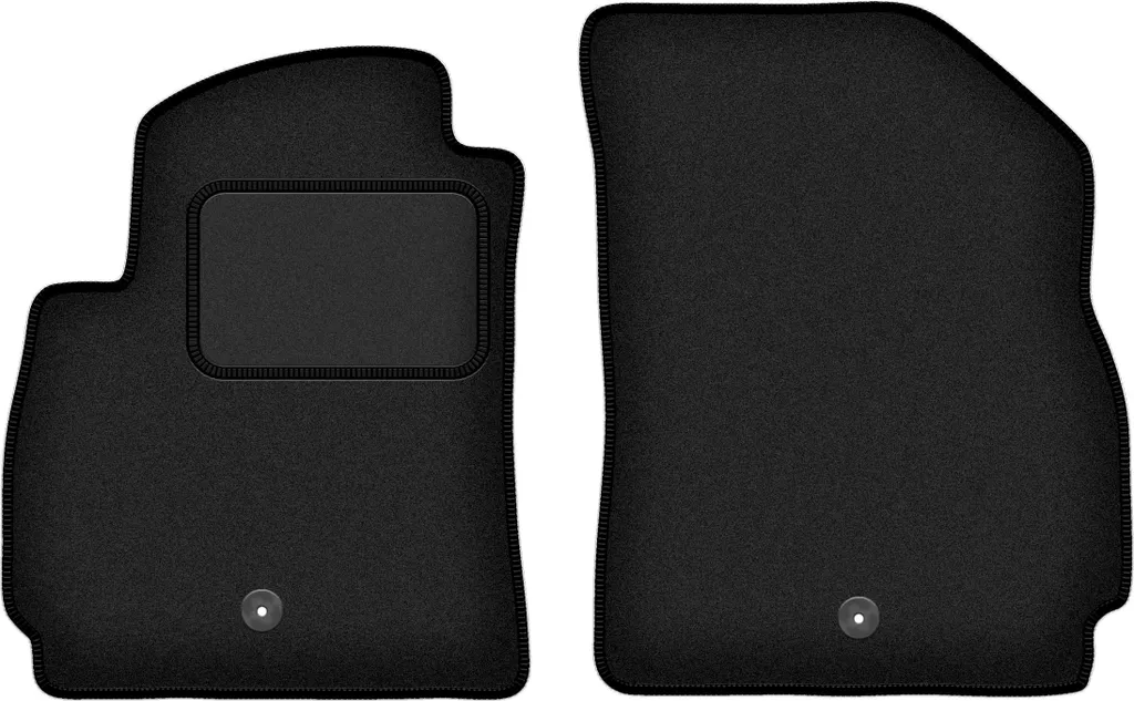 Tappetini Smart For Two W451 2007-2014 su misura, antiscivolo,con battitacco in gomma,accessori auto