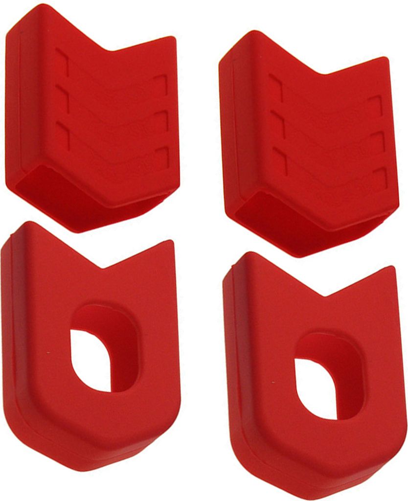 1 Paar Fahrradkurbelschutz MTB Mountainbike Kurbelgarniturkappenschutz Kratzfest Hochfeste Fahrradkurbelarmstiefel Schutzausrüstung