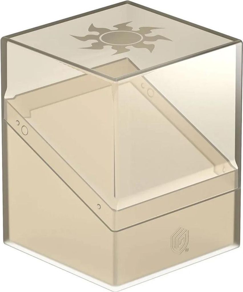 Ultimate Guard Boulder 100+ Hybrid Magic The Gathering Mana Edition Plains Deck-box Golden Golden One Size