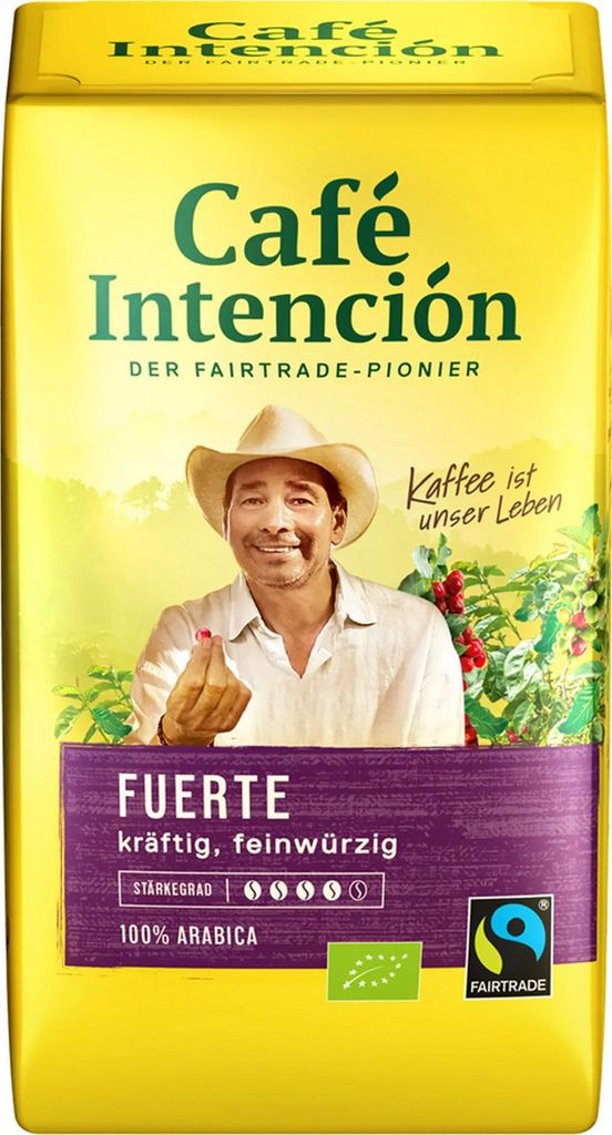 Cafe Intencionecologico Fuerte jemně kořeněné mleté 500g Obrázek produktu 