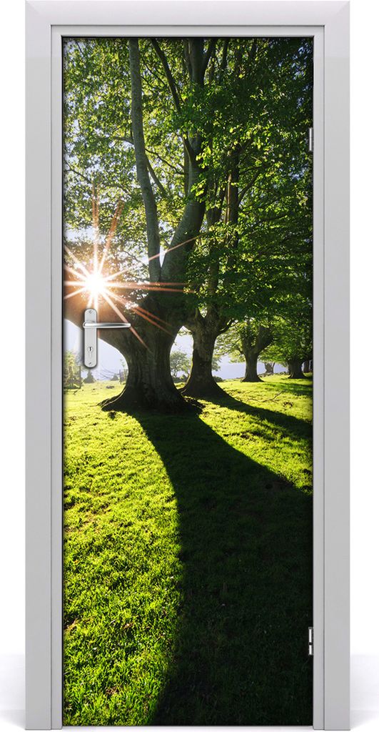 Tulup Türaufkleber 75x205 cm Dekorative Aufkleber Selbstklebend Wasserdichte Tapete Abnehmbar Schlafzimmer Wohnzimmer Wohnkultur - Landschaftspark