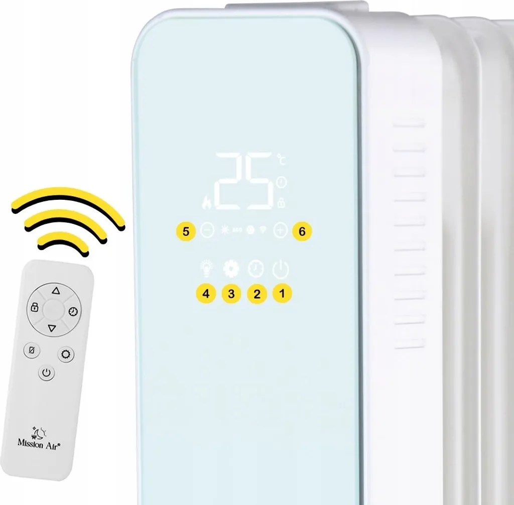 Sistema di Riscaldamento OSLO 2500W WiFi: Design e Performance - 8