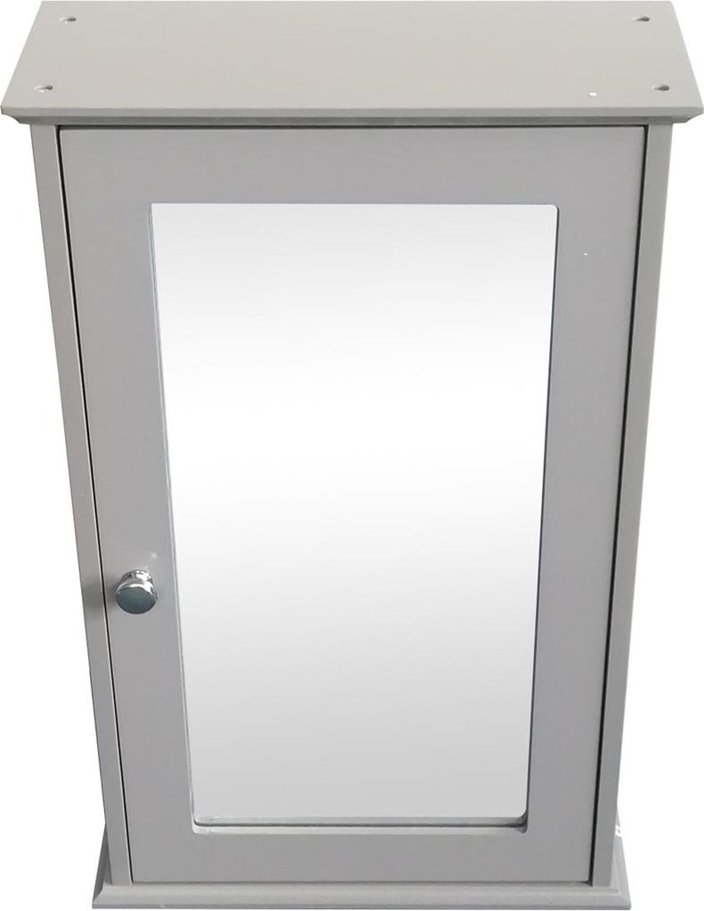 Spiegelschrank Sarah im Landhaus-Stil aus Holz, 34 cm Produktbild 