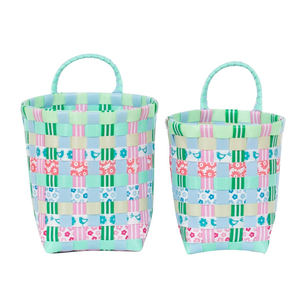 Hängekörbchen Viola 2er Set Overbeck And Friends Korb handgefertigt robust Übertopf