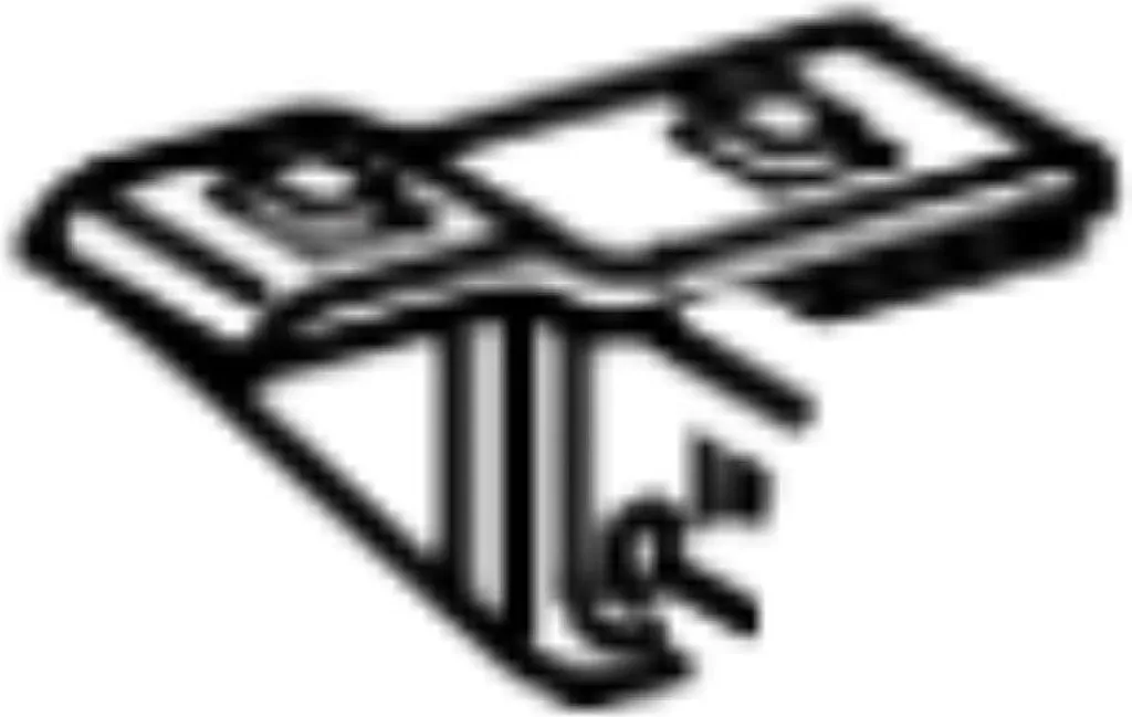 Support guide de pare-chocs avant gauche Toyota Avensis 52082-05010