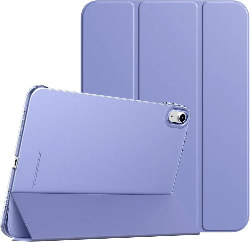 TiMOVO Étui iPad 10,9 Pouces 10e Génération Lavande Smart Cover PC Dur