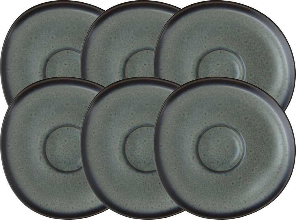 like Villeroy & Boch Lave gris Kaffeeuntertasse 15cm Set6