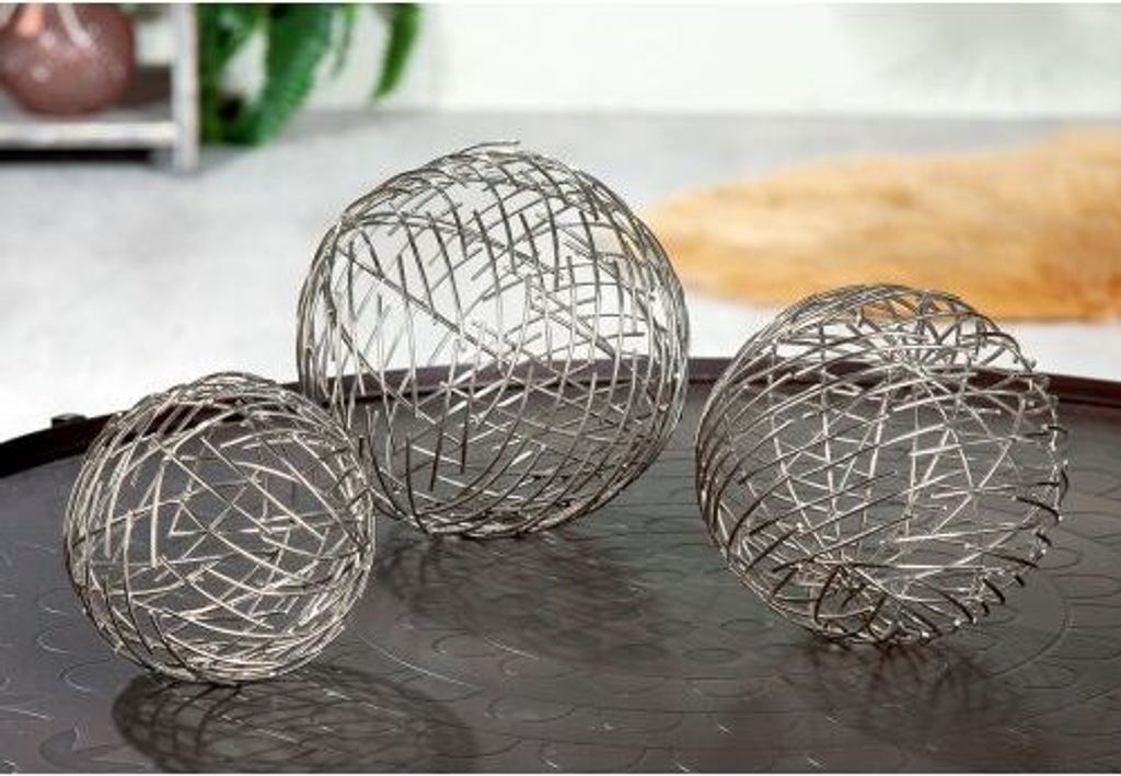 Casablanca Eisen Drahtball Wires  silber Produktbild 