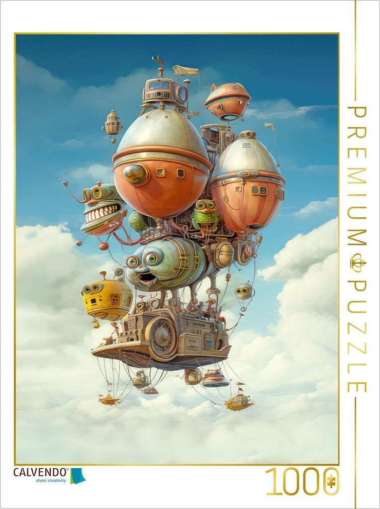 CALVENDO Puzzle Monstre | 1000 Teile Lege-Größe 64x48cm Foto-Puzzle für glückliche Stunden