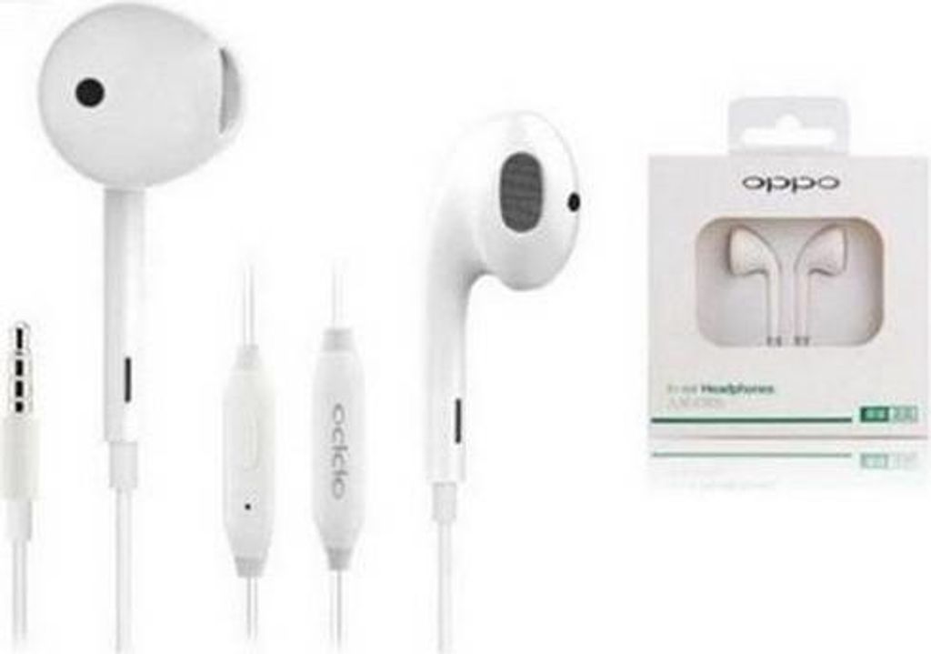 oppo slúchadlá 3,5 mm jack biele slúchadlá do uší (pohodlné Obrázok produktu 