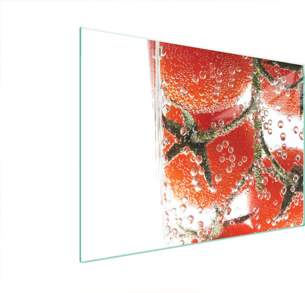 Glasschutzplatte Für Herd 70X52 Tomaten
