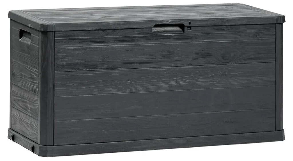 Coffre pour coussins de jardin Toomax WOODYS 280 litres gris graphite