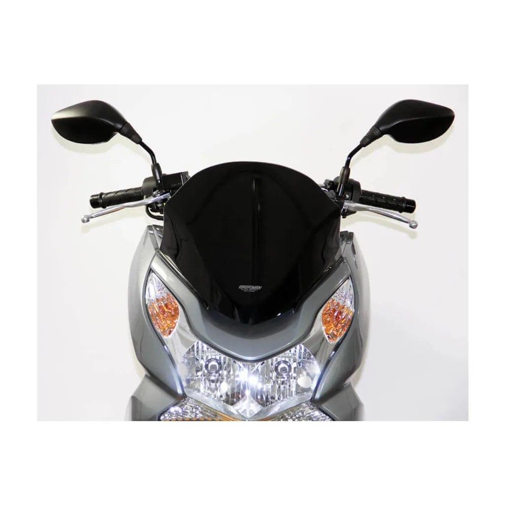 Saut-vent MRA SP gris fumé résistant pour Honda PCX 125 versions 10-13