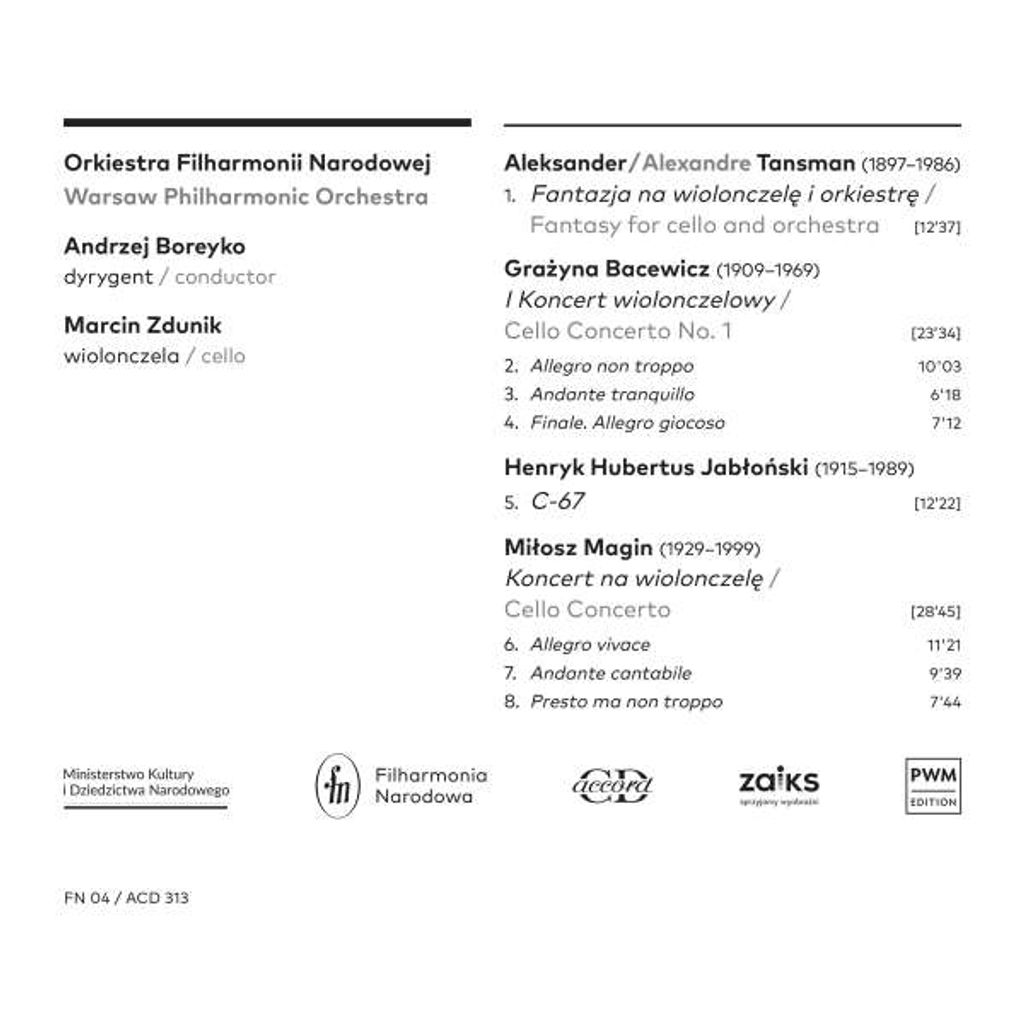 Boreyko/Zdunik/Warsaw Philharmonic Orchestra: Polish Music f