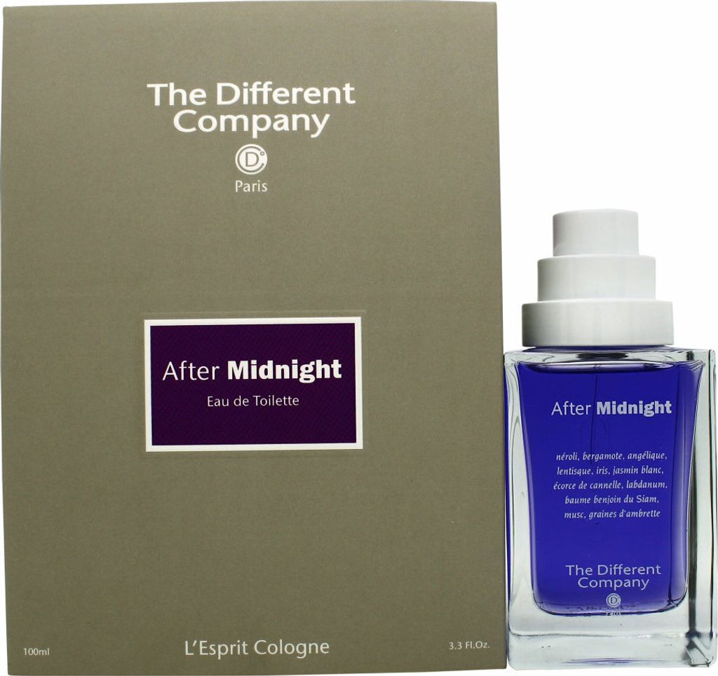 The Different Company, After Midnight: Toiletwater, 100 ml Productafbeelding 