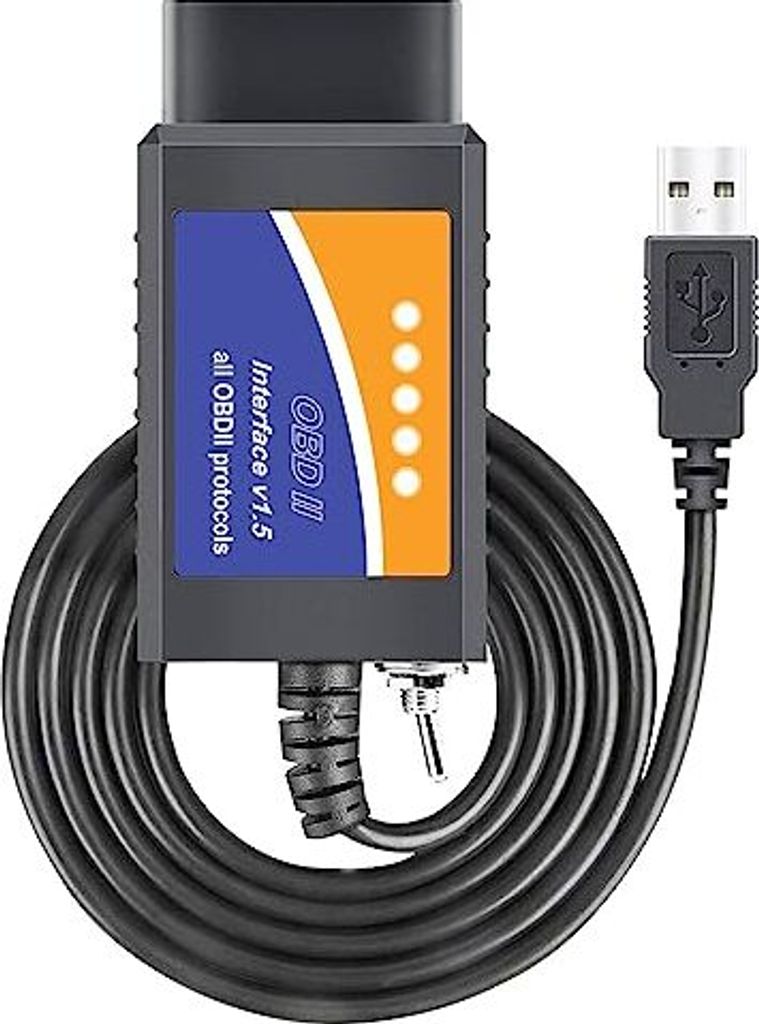 Forscan Elmconfig Professional OBDII Diagnostic Tool Car OBD2 -Adapterfenster, Codierung (MS/HS) kann Ford Lincoln Mazda Mercury Series Vehicles wechs