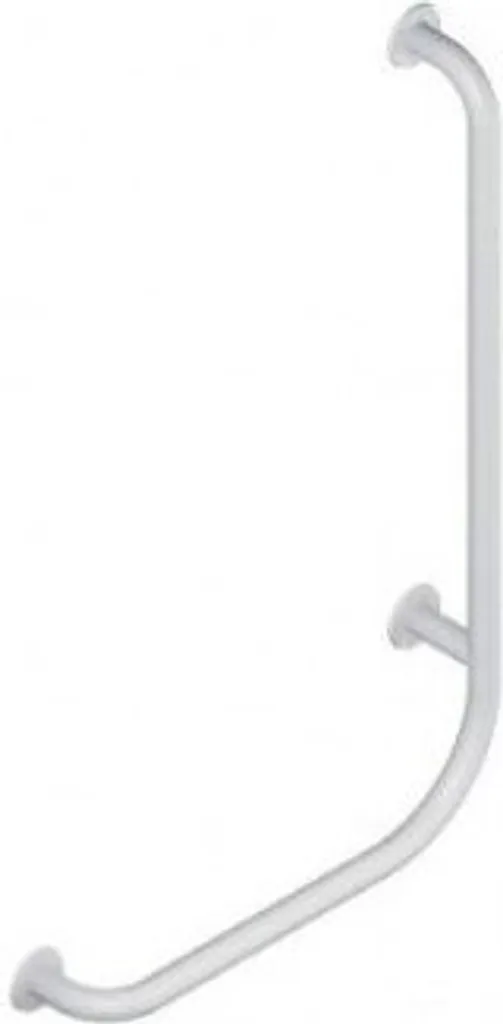 Maniglia Disabili Sapho XH523 Pieghevole 81cm Acciaio Bianco Destra