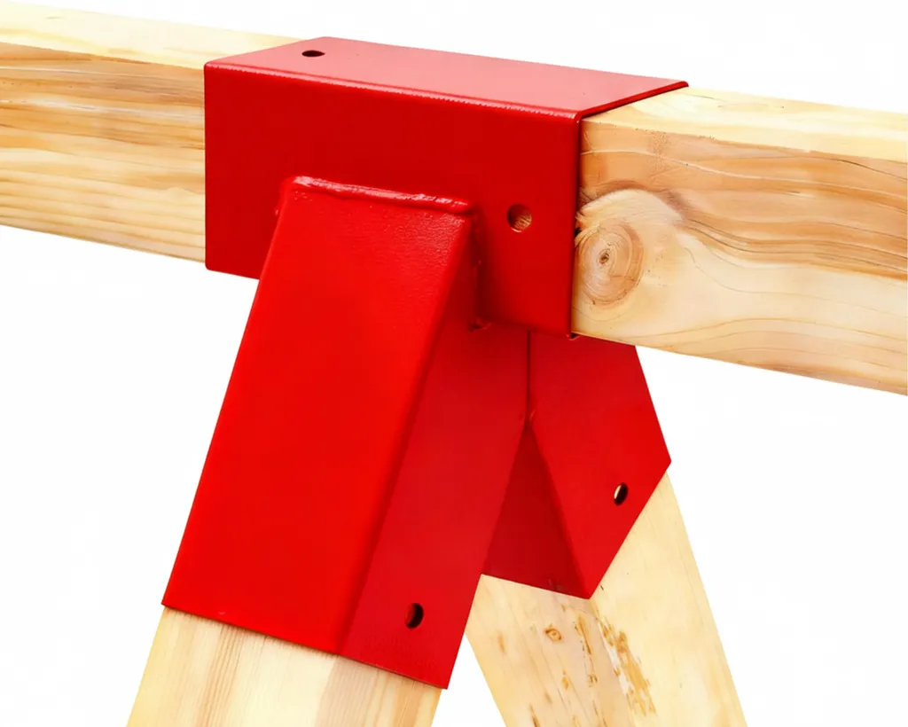 Connecteur balançoire acier époxy avec angle de 60 degrés stable - 5