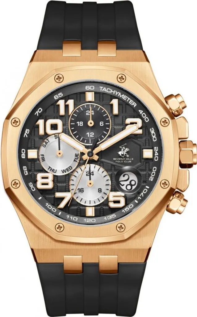 Montre Homme Beverly Hills BP3783X.451 - Look Noir Élégant sans Reflet