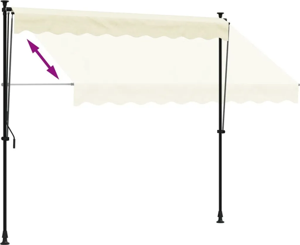 Tenda da Sole Crema Maison Exclusive 250x150: Eleganza per il tuo Outdoor - 6
