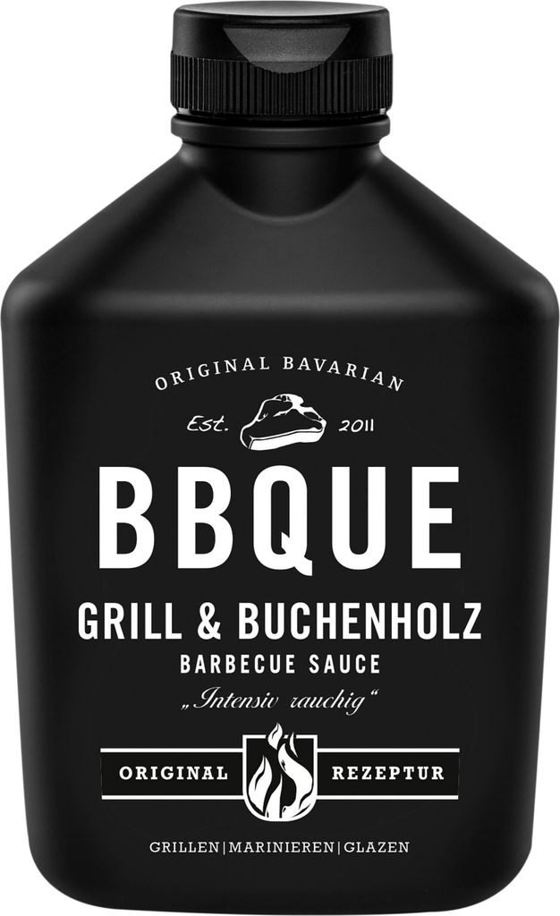 BBQUE Bawarski Sos Grillowy Grill+Drewno Bukowe 400ml Zdjęcie produktu 