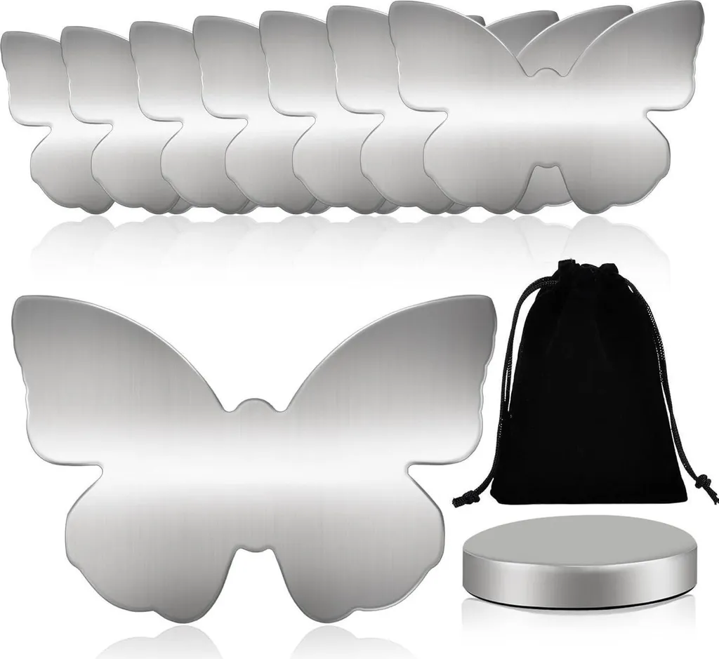 Leste nappe magnétique Papillon 55g - Aimants puissants anti-vent x8
