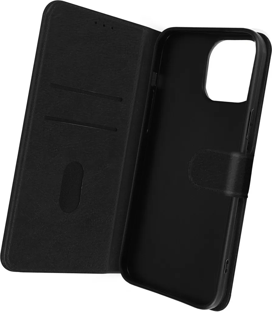 Cover Professionale Avizar iPhone 14 Pro Nero - Pelle PU e Stand