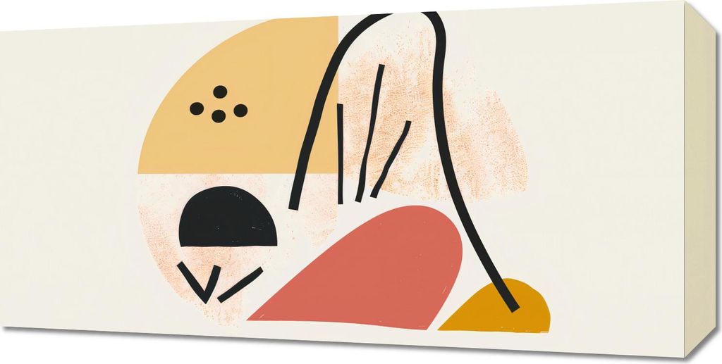 Bild 60x30cm Geformte Symphonie