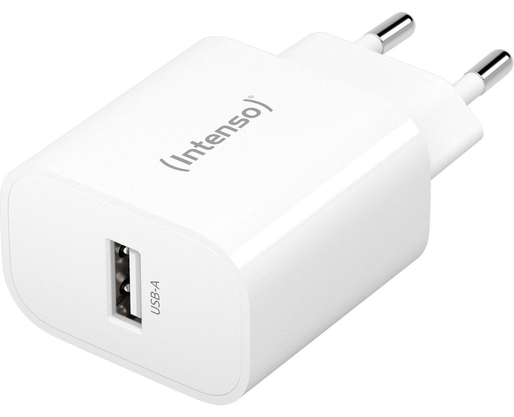 Adattatore di alimentazione Intenso 1x USB-A 5W Bianco Immagine del prodotto 