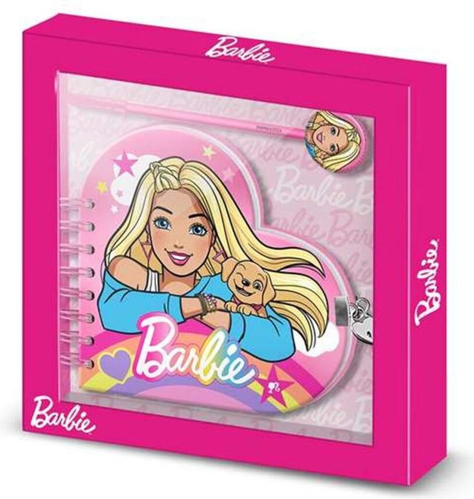 Barbie-Tagebuch + Stift-Set