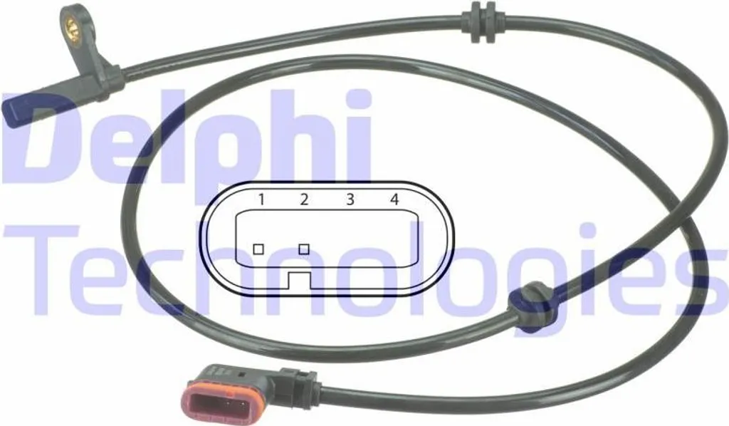 Ricambio Sensore Velocità Ruota Delphi SS20498 Mercedes-Benz 2045400317