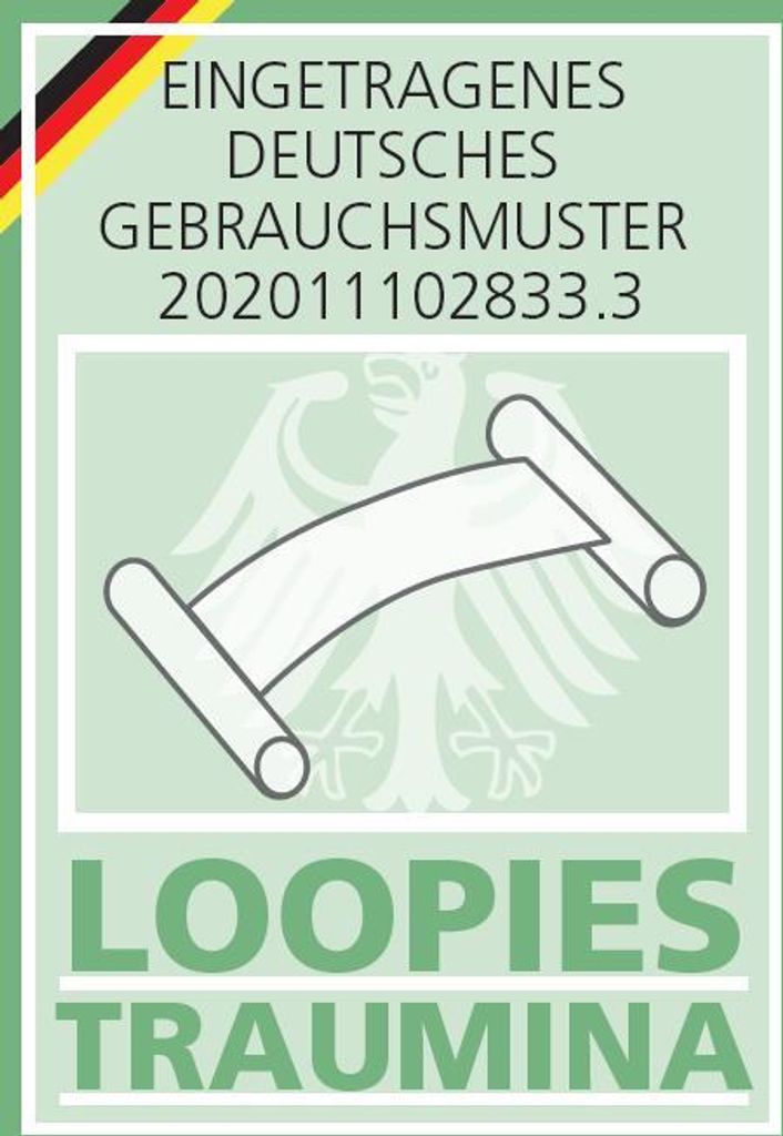 Traumina Premium Selection Faser medium Einziehdecke mit Loop Band Wärmeklasse 2+ Größe 200x220 cm