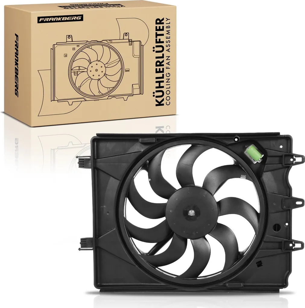 Ventilateur de radiateur Frankberg pour Fiat 500L 1.4L depuis 2012