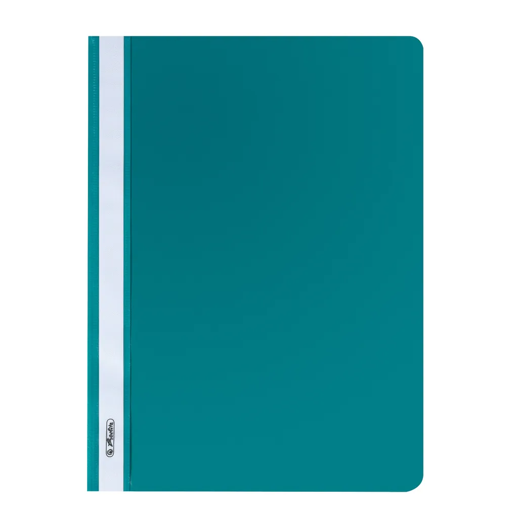 Chemise à Lamelles A4 en Plastique PP Turquoise herlitz 11387453