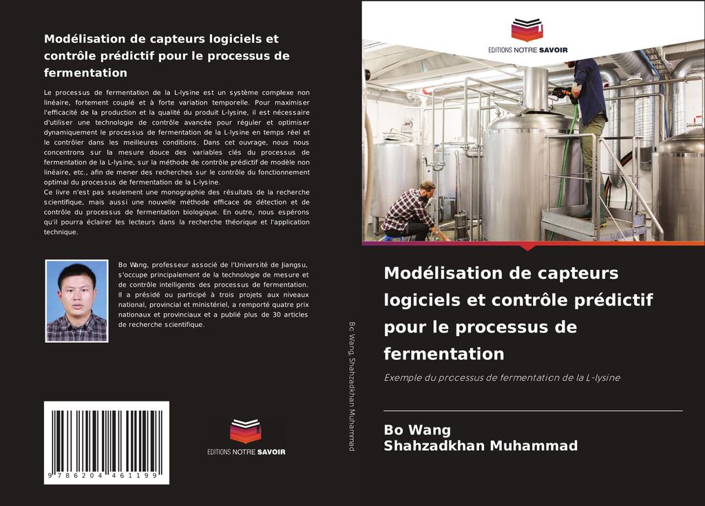 Modélisation de capteurs logiciels et contrôle prédictif pour le processus de fermentation
