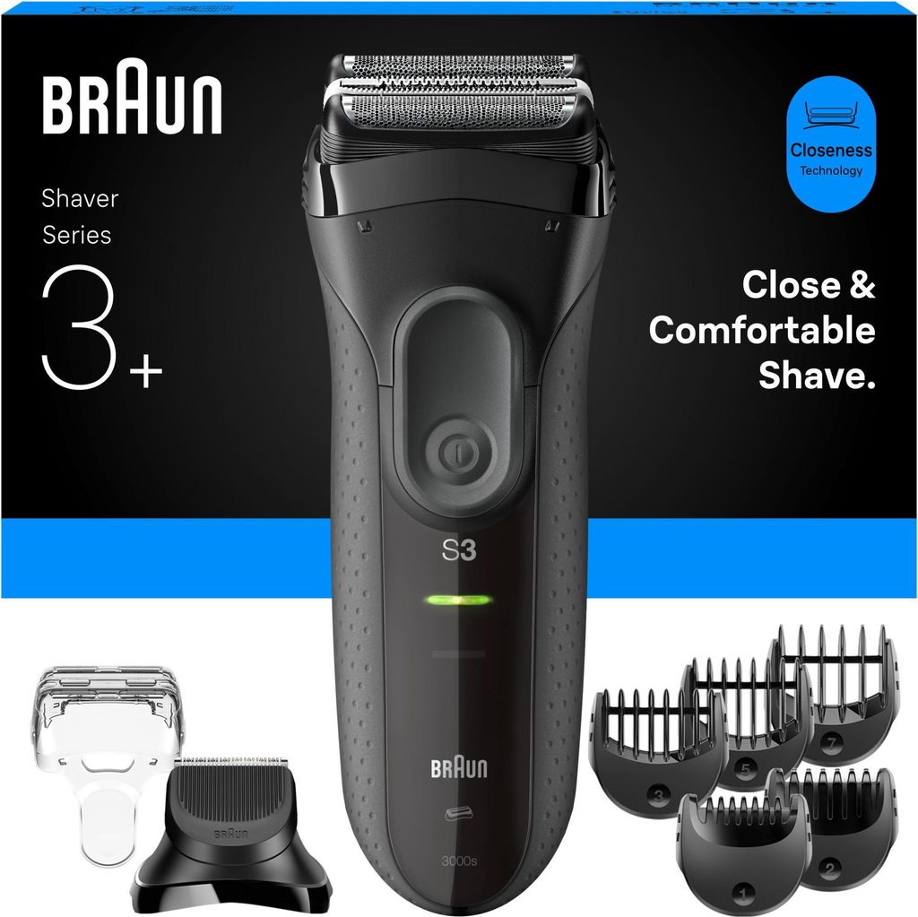 Braun Series 3 3000 BT Black/Grey