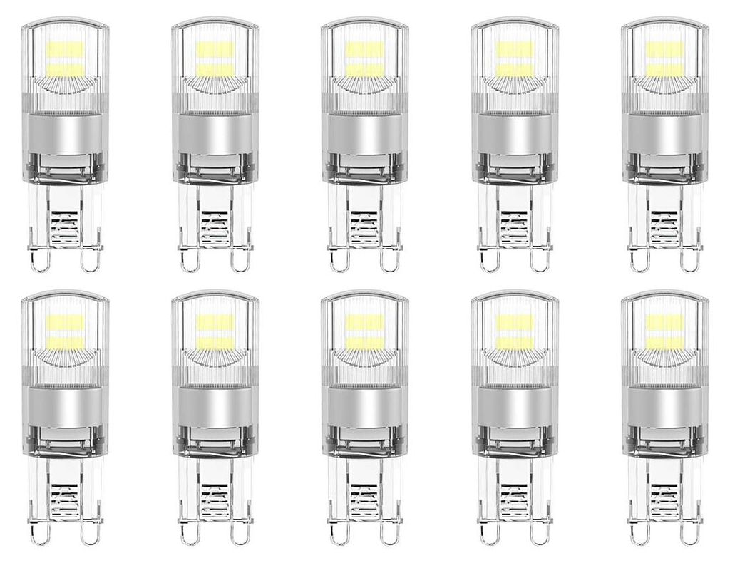 Modee G9 LED Stecklampe 1,9W 200lm 4000K Neutralweiß 230V 10 Stück