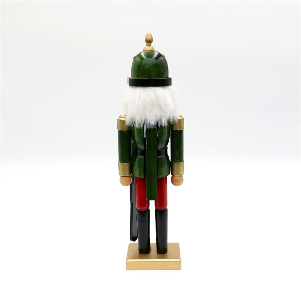 Weiblicher Nussknacker Figur - Weihnachtsdekoration Aus Holz - 39,5cm Tischdeko Für Festtage