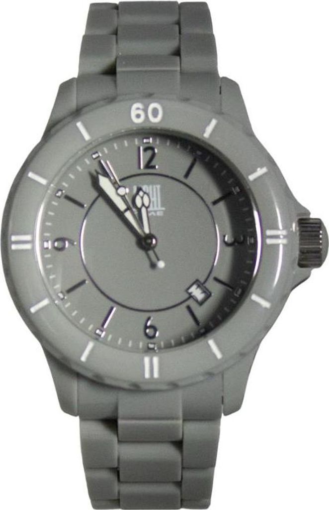 Light Time Armbanduhr Quarz Herren Kunststoff Datum Hellgrau L116LTGRY